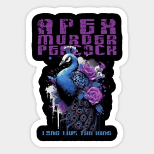 Apex Murder Peacock - LLTK Sticker